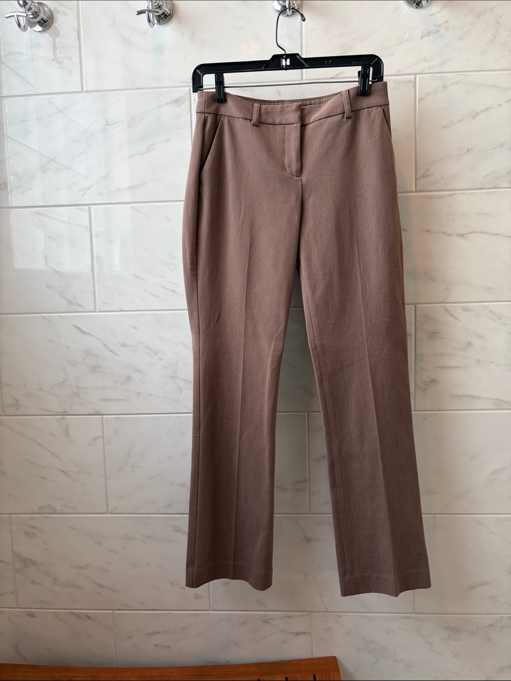 Women's Boot Cut Dress Pants in Taupe